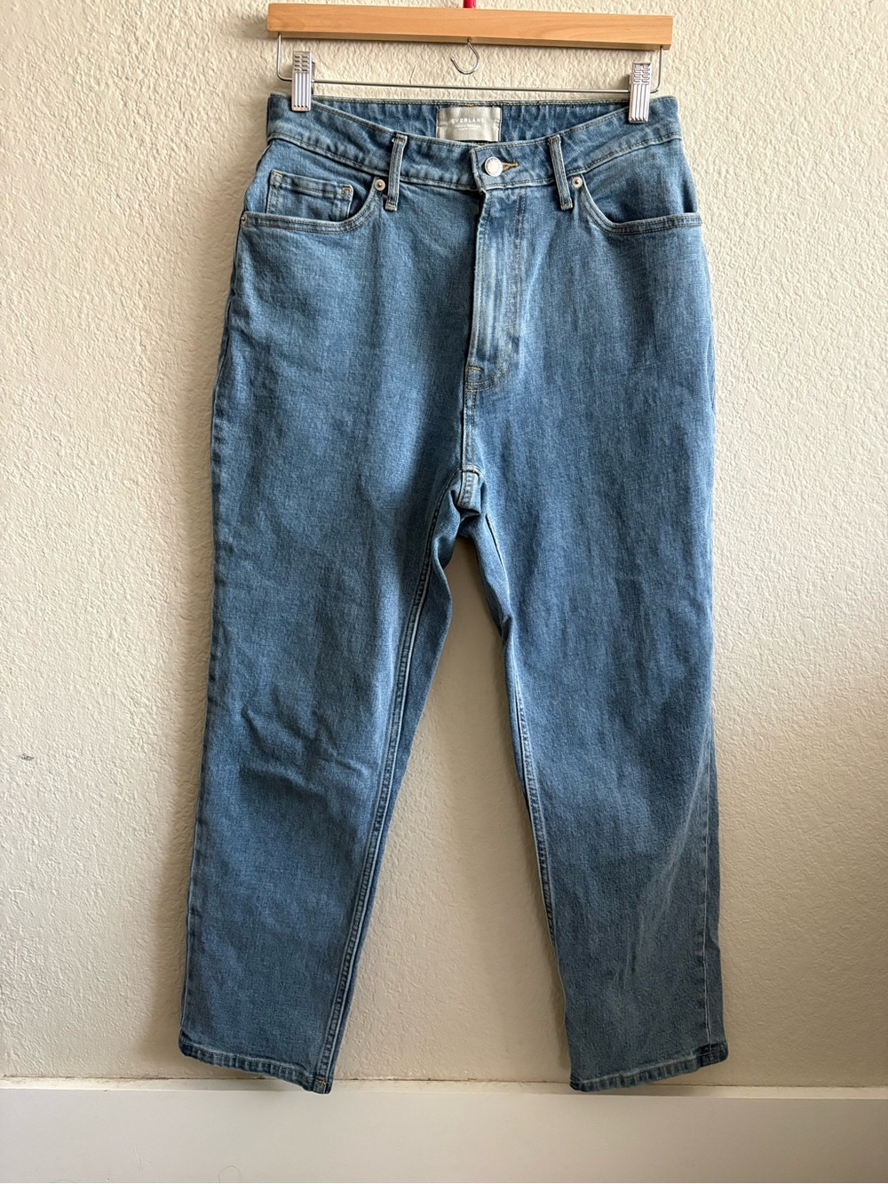 Everlane Women's Light Blue Cropped Ankle Jeans